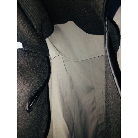 London Fog Maincoats máde The USA 46 reg gray men’s trench coat - Picture 8 of 12